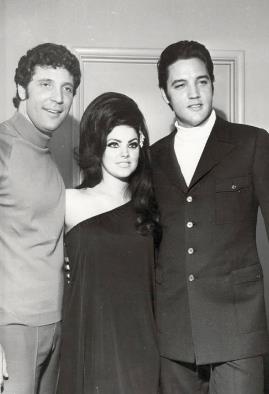 Elvis Presley and Tom Jones Flamingo Hotel, Las Vegas April 6, 1968 2