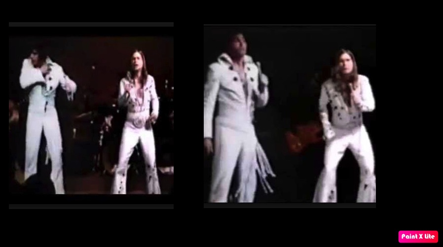 Elvis Presley and Ozzy Osbourne