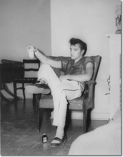 Elvis Presley Minden, LA.  July 15, 1955.