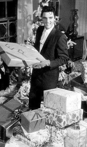  What was it like Christmas shopping with Elvis.