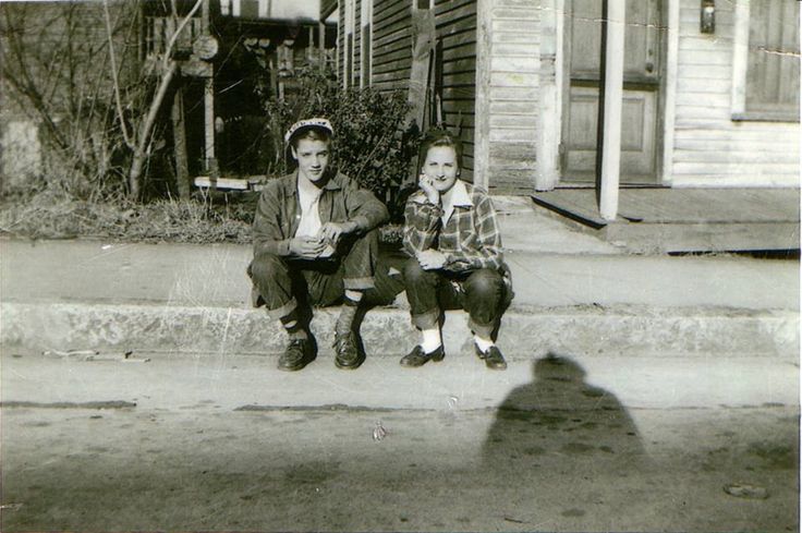 3 - Elvis Presley and Betty McMahan (1949)
