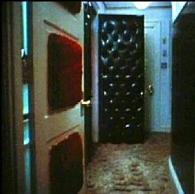 Hallway to Elvis' bedroom upstairs at Graceland