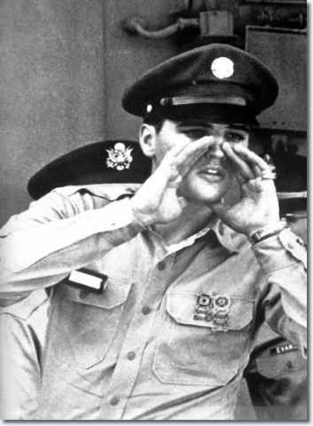 September 22, 1958 , Elvis Preley Sails Brooklyn Army Terminal
