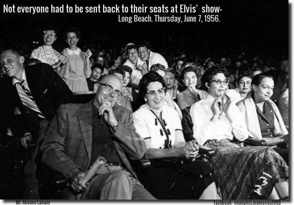 Thursday, June 7, 1956 The Municipal Auditorium Elvis Presley