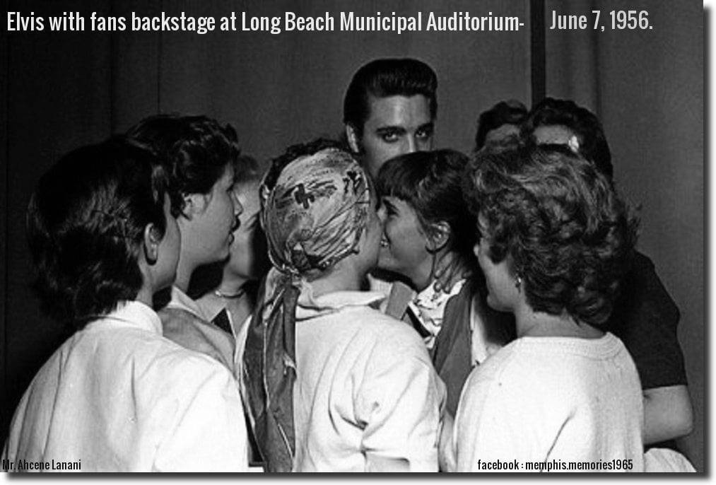 Thursday, June 7, 1956 The Municipal Auditorium Elvis Presley
