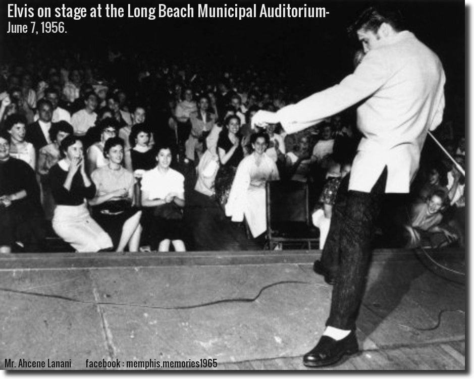 Thursday, June 7, 1956 The Municipal Auditorium Elvis Presley