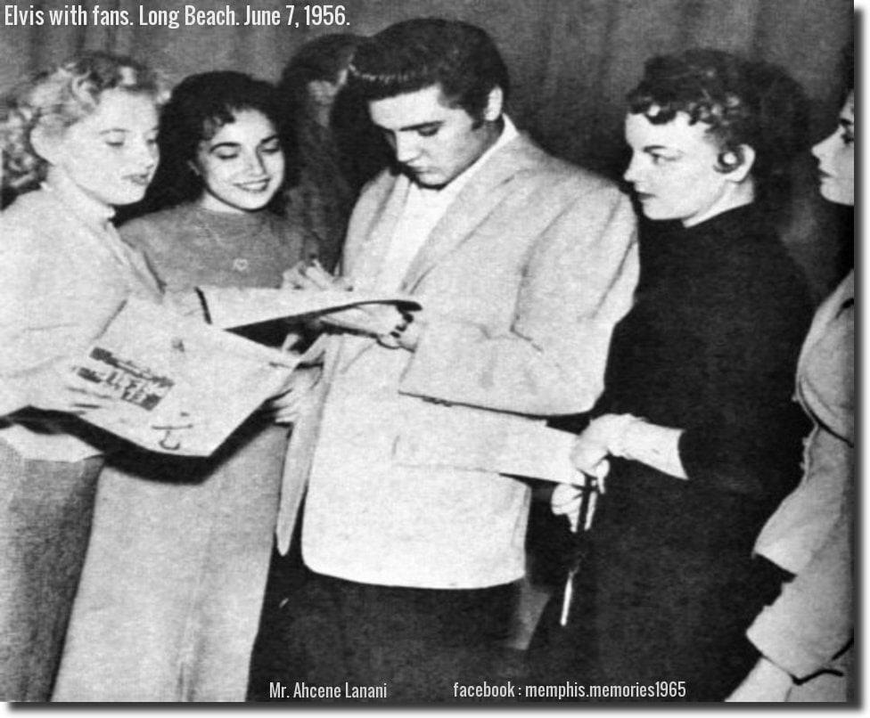 Thursday, June 7, 1956 The Municipal Auditorium Elvis Presley