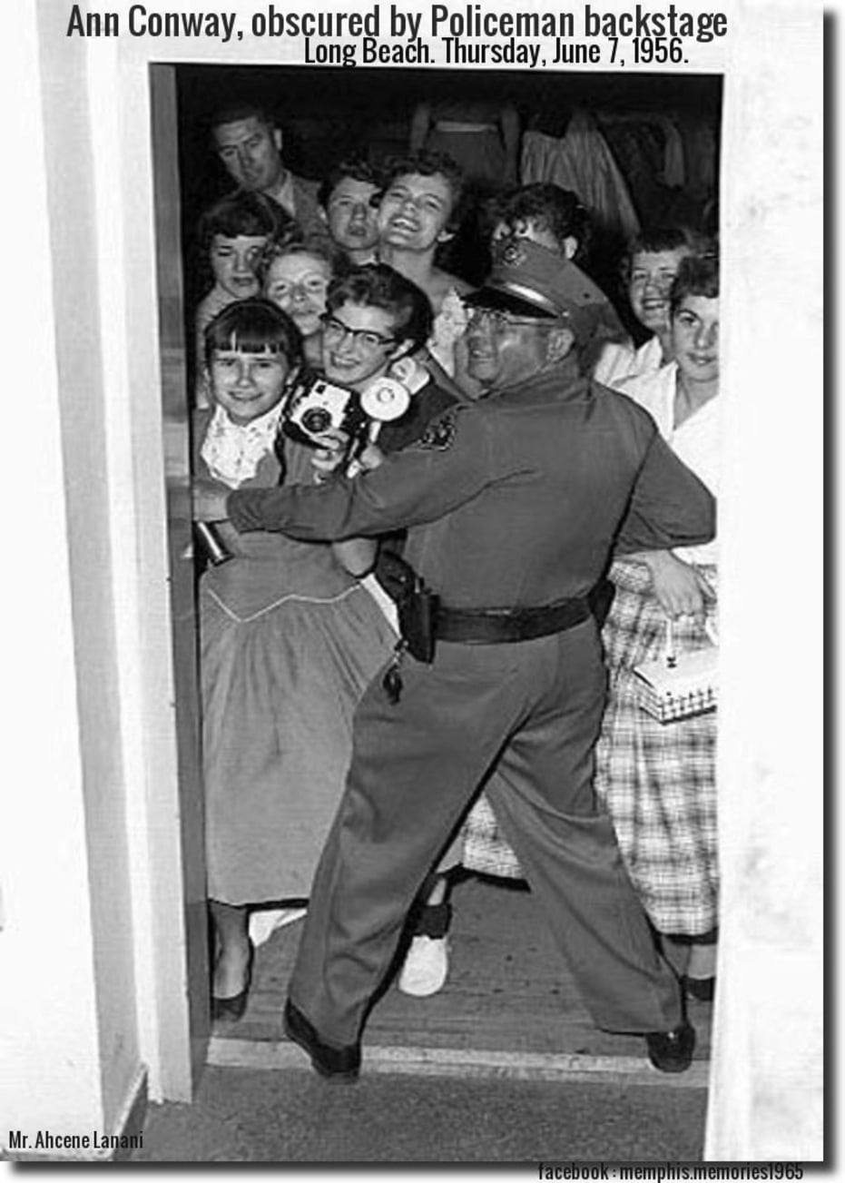 Thursday, June 7, 1956 The Municipal Auditorium Elvis Presley