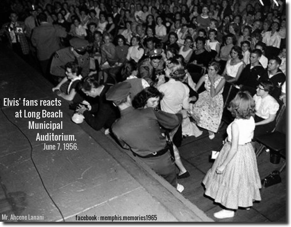 Thursday, June 7, 1956 The Municipal Auditorium Elvis Presley