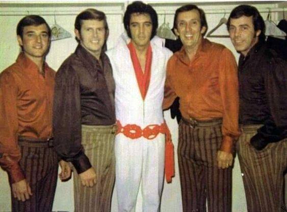 Elvis and the Hugh Jarret Singers - headed by a former Jordanaire.