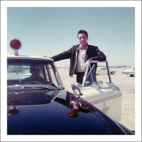 The King on the set of "Viva Las Vegas" - Elvis