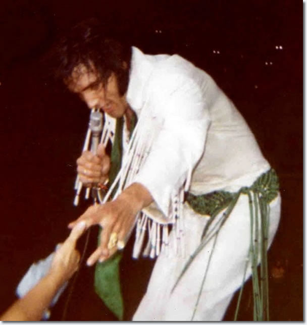PHOTO: Elvis Performing at the Municipal Auditorium Mobile , Alabama , September 14 , 1970