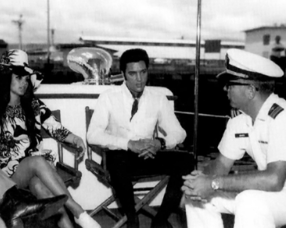Elvis at the USS Arizona Memorial Concert in 1961