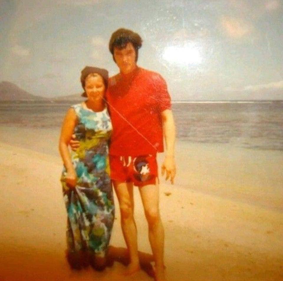 Elvis's holidays in Honolulu, Hawaii in May 1969