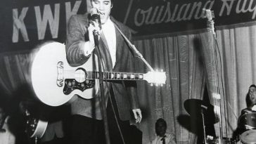 Elvis “Louisiana Hayride” in 1954