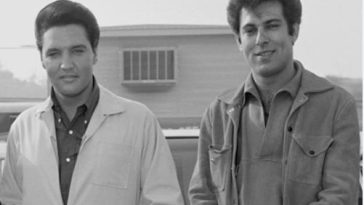 Elvis and Larry Geller