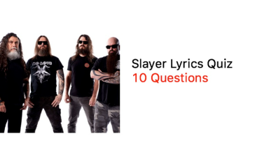 Slayer Lyrics Quiz - 10 Questions