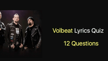 Volbeat Lyrics Quiz - 12 Questions