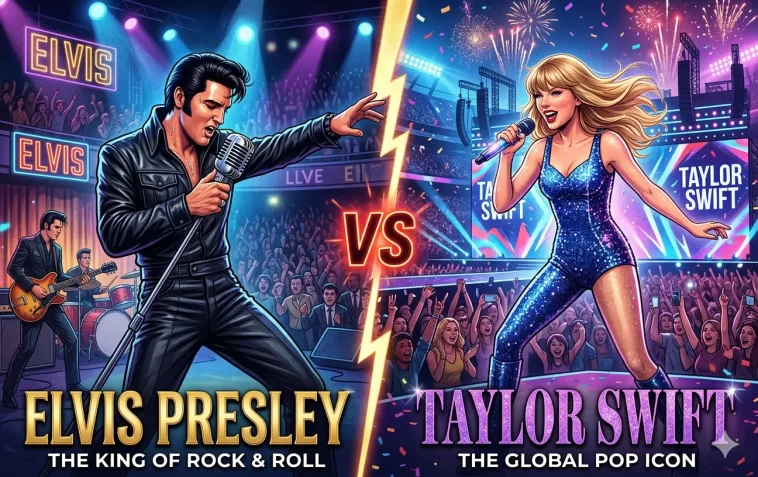 Elvis Presley vs Taylor Swift