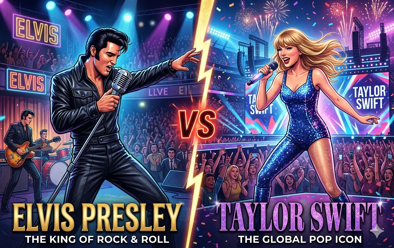 Elvis Presley vs Taylor Swift