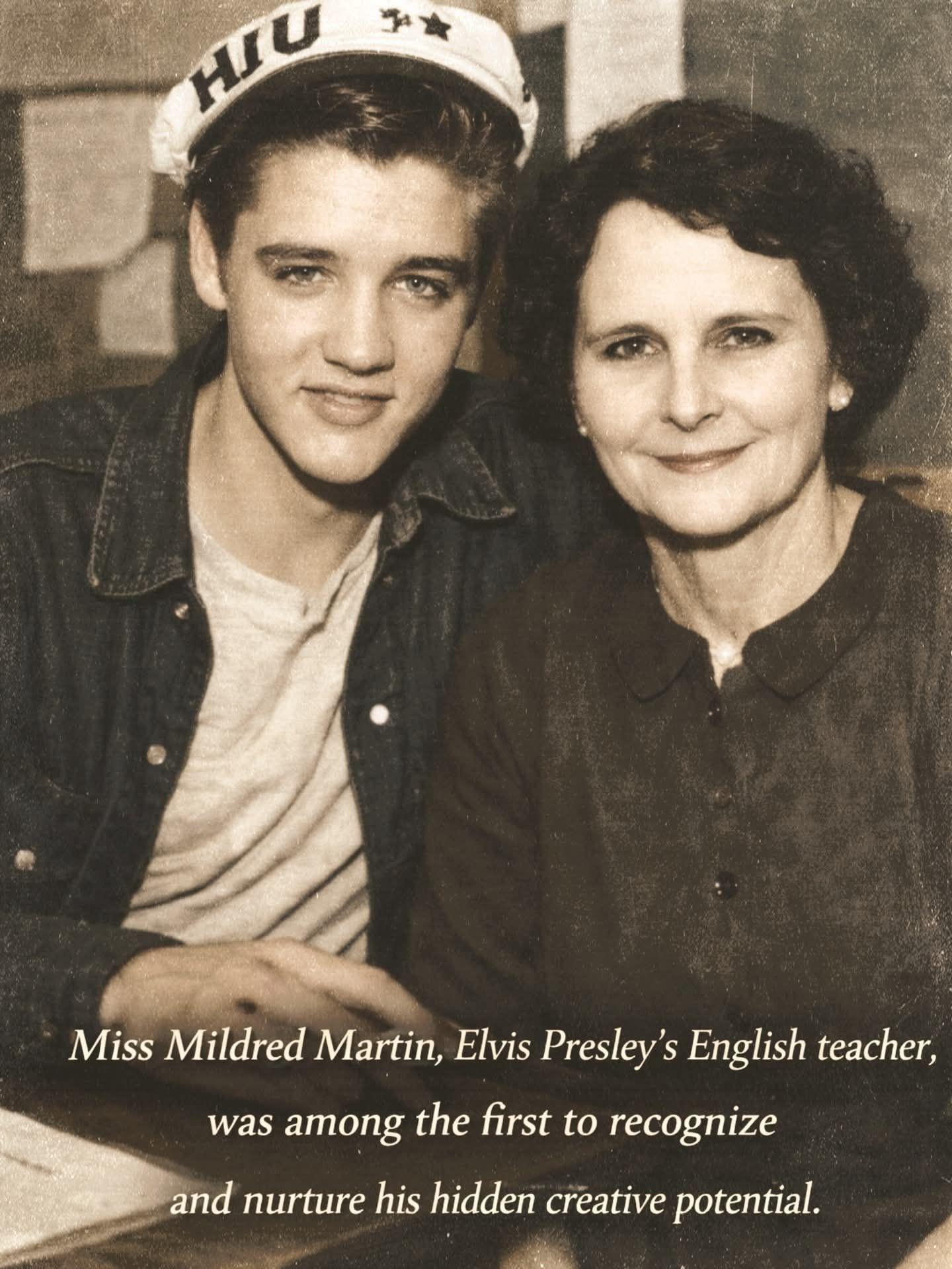 Elvis Presley teacher Mildred Scrivener