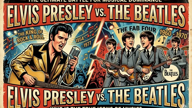 Elvis Presley vs The Beatles