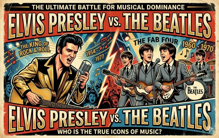 Elvis Presley vs The Beatles