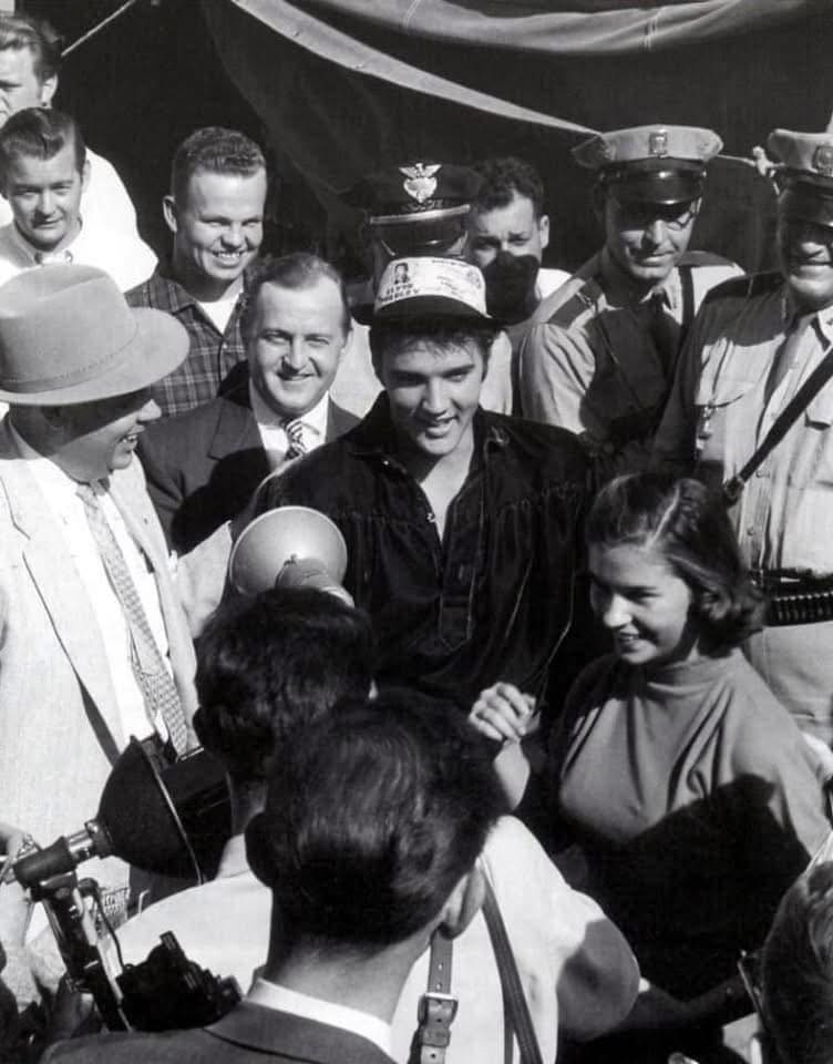 Elvis in 1956