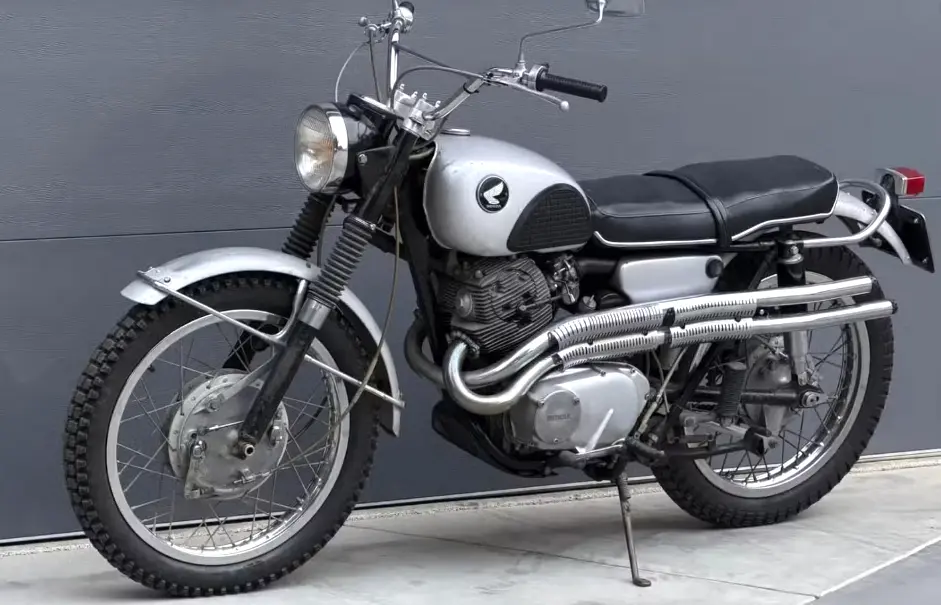 Elvis Presley's Honda CL72