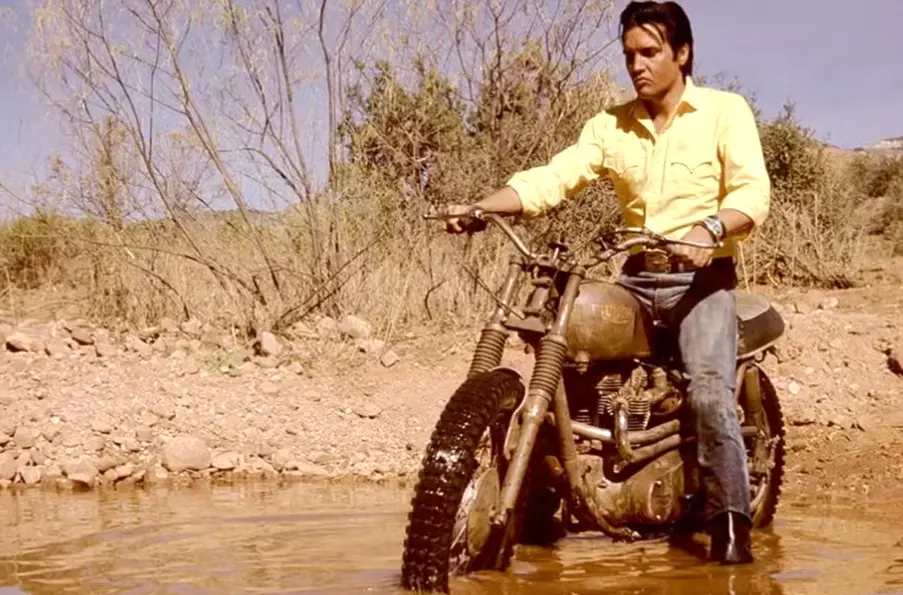Elvis Presley's Honda CL72