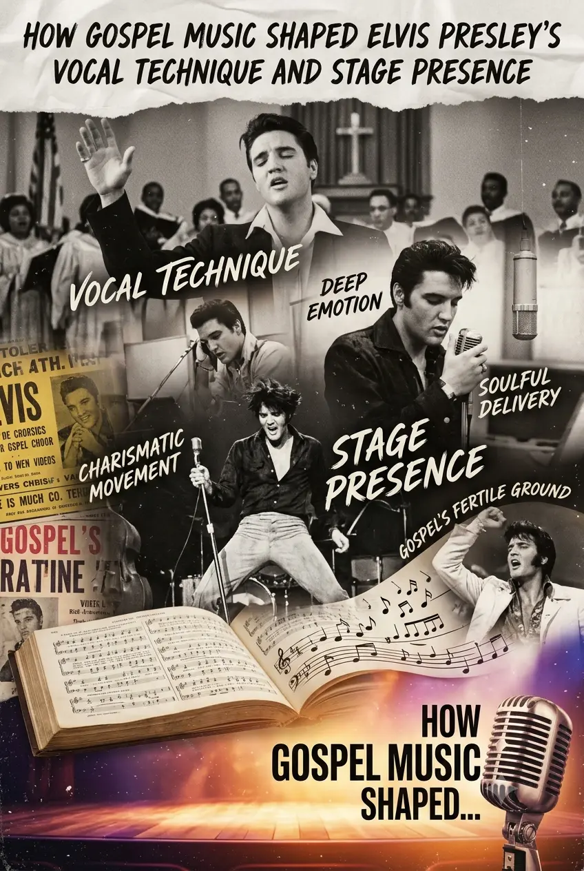 How Gospel Music Shaped Elvis Presley's Vocal Technique and Stage Presence