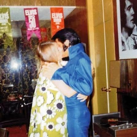 Judy Cherry who was lucky enough to meet Elvis Presley several times. 
