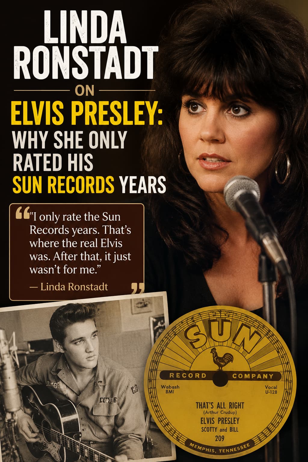 Linda Ronstadt on Elvis Presley
