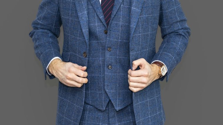 Elegant tailored vintage menswear and bespoke jacket representing Elvis Presley style and wardrobe at Graceland